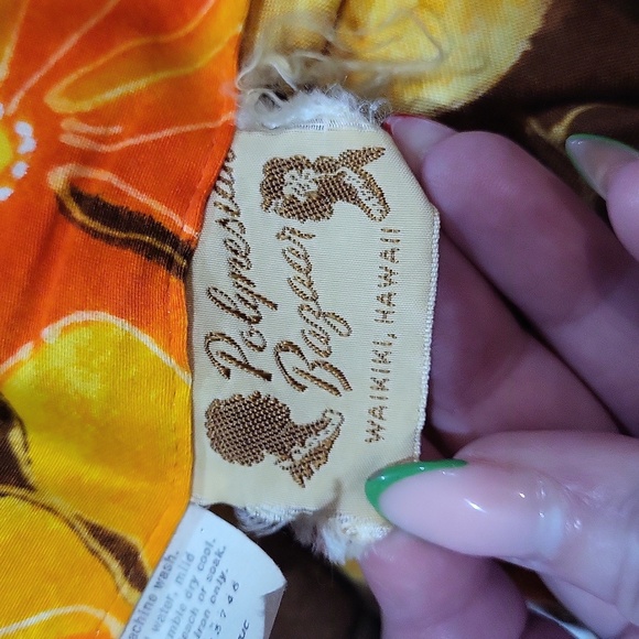 Vintage Handmade Polynesian Bazaar Dress - Picture 11 of 12